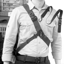 Three point Auxiliary with quick reaction harness Magnetic quick disassembly universal function outdoor riding Tactical stable bag strap