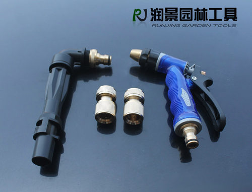 园林6分取水杆 快速取水器 浇花洗车水枪水管套装 草坪地插杆套装 - 图1