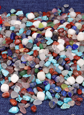 供曼扎盘宝石修曼茶罗七宝石装赞水晶天然宝石装铜像宝瓶佛塔1斤