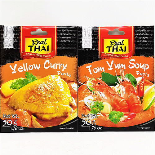 Real Thai Curry Paste泰国丽尔泰咖喱酱冬阴功酱咖哩鸡肉饭料理 - 图0