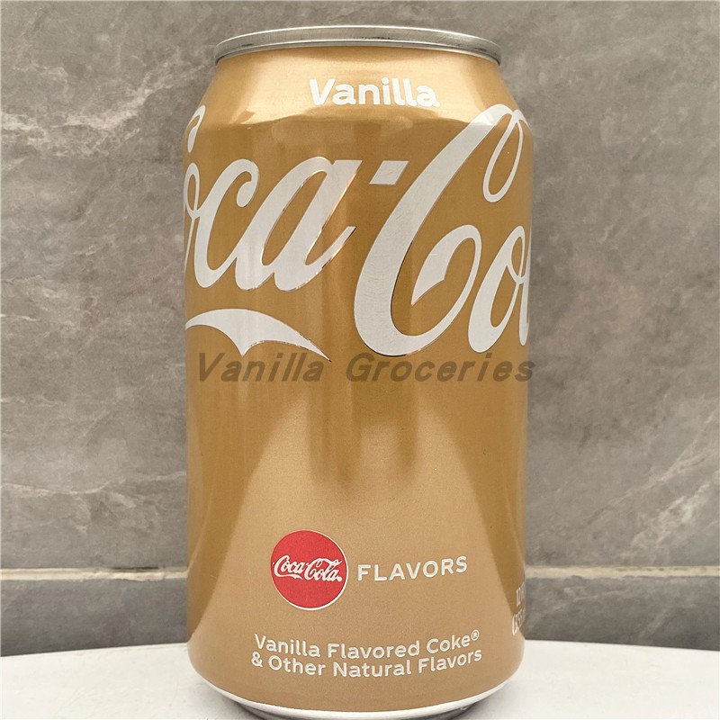 Coca Cola Drinks美国欧洲原装进口可口可乐原味香草樱桃碳酸饮料 - 图1