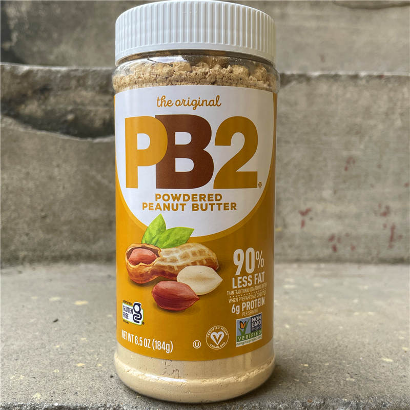 美国PB2高蛋白花生粉干花生酱粉饮料烘焙Powdered Peanut Butter-图1