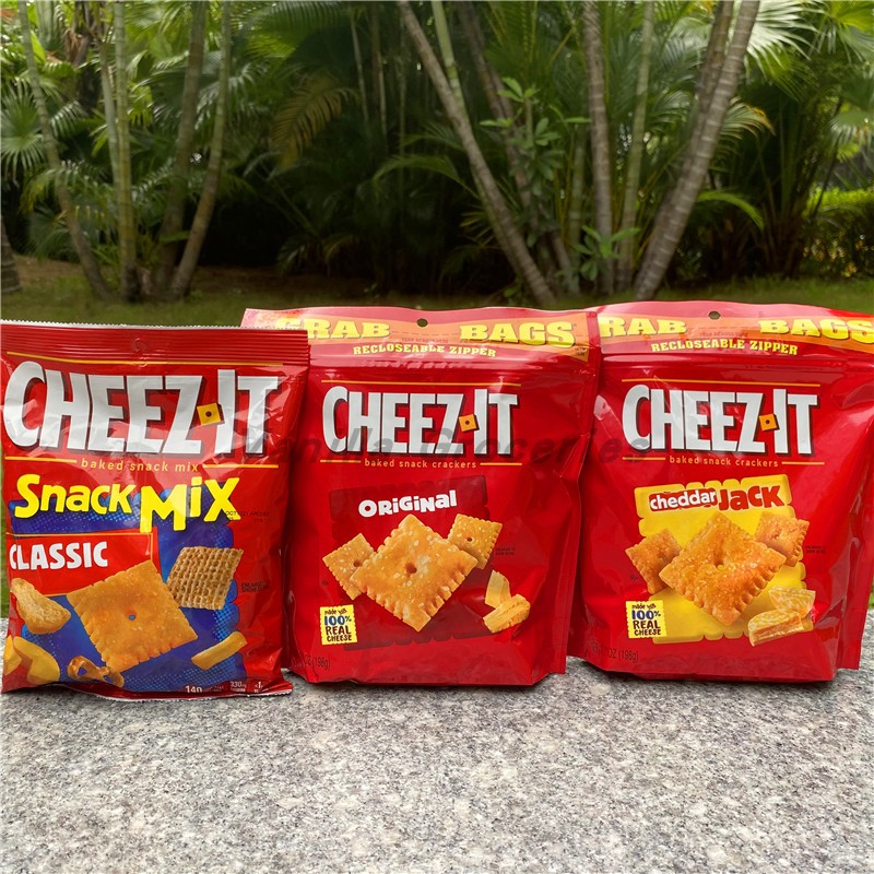 CHEEZ IT Crackers With Real Cheese美国纯正切达芝士奶酪味饼干 - 图2