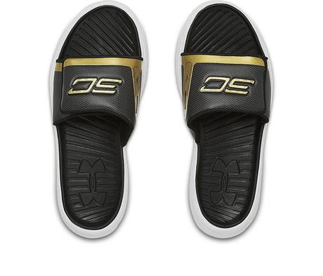 curry slide sandals