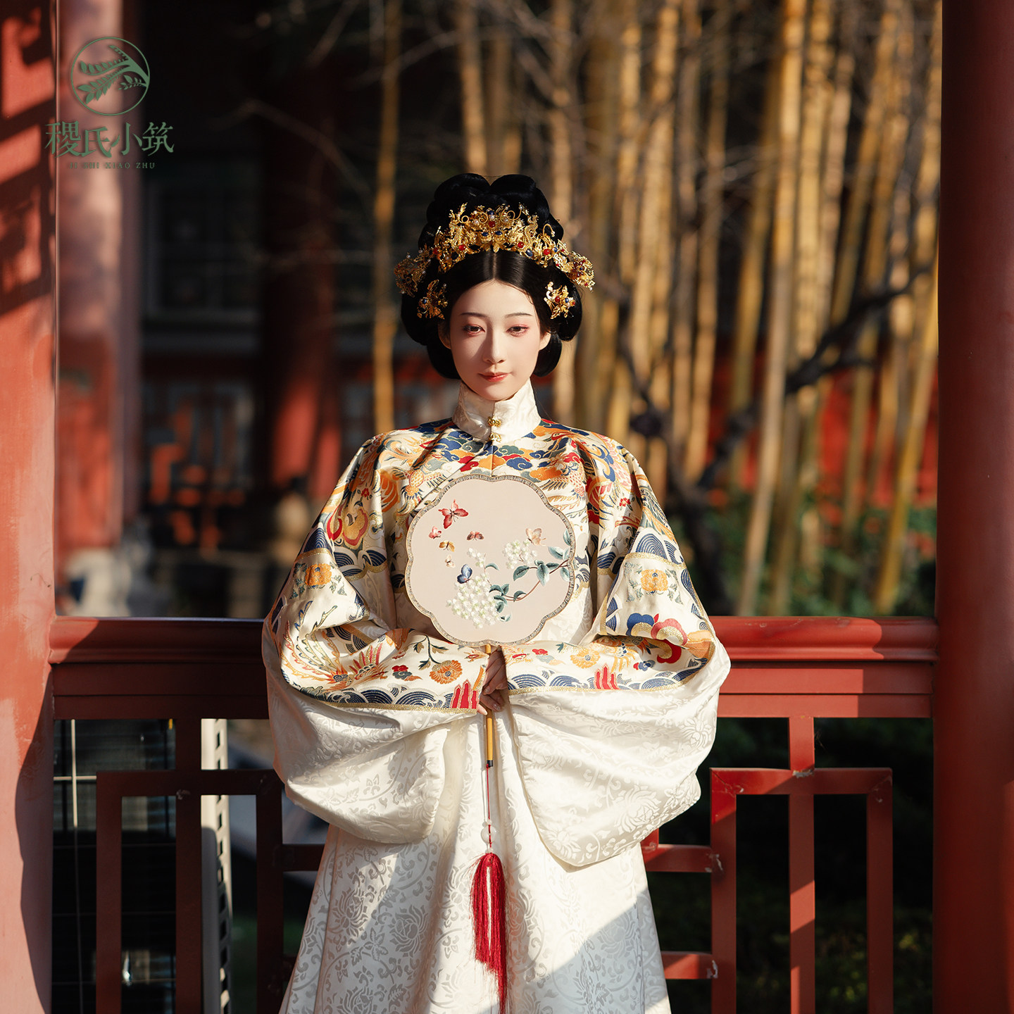 稷氏小筑 灿灿  明制汉服发冠复原风传统古风发饰古典头饰女金色,淘宝优惠券,粉丝福利购,淘宝优惠卷