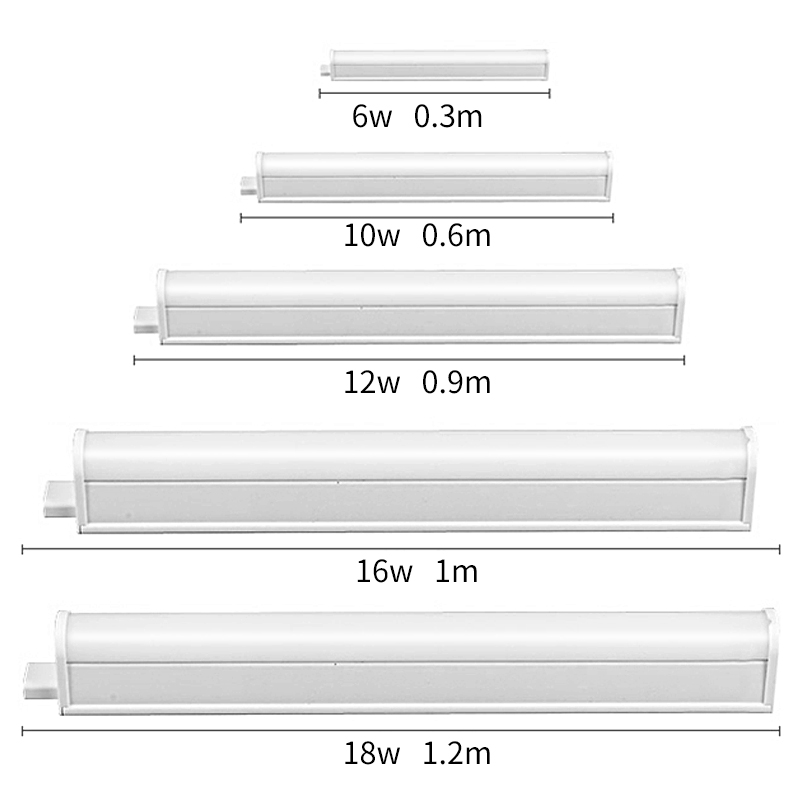 T5支架一体化全套带小开关t5led灯管流水线柜台工程改造高亮热销 - 图3