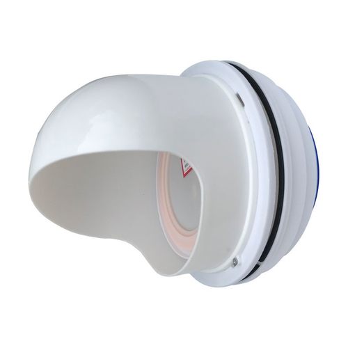 穿玻璃孔窗户厨房抽油烟机止回阀排烟管外墙罩防雨帽排烟口防风帽 - 图3