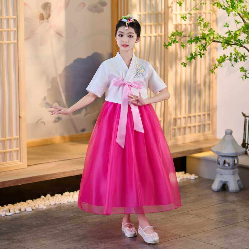 新款女童韩服男童古装套装少数民族服装儿童朝鲜族演出服摄影礼服,淘宝优惠券,粉丝福利购,淘宝优惠卷