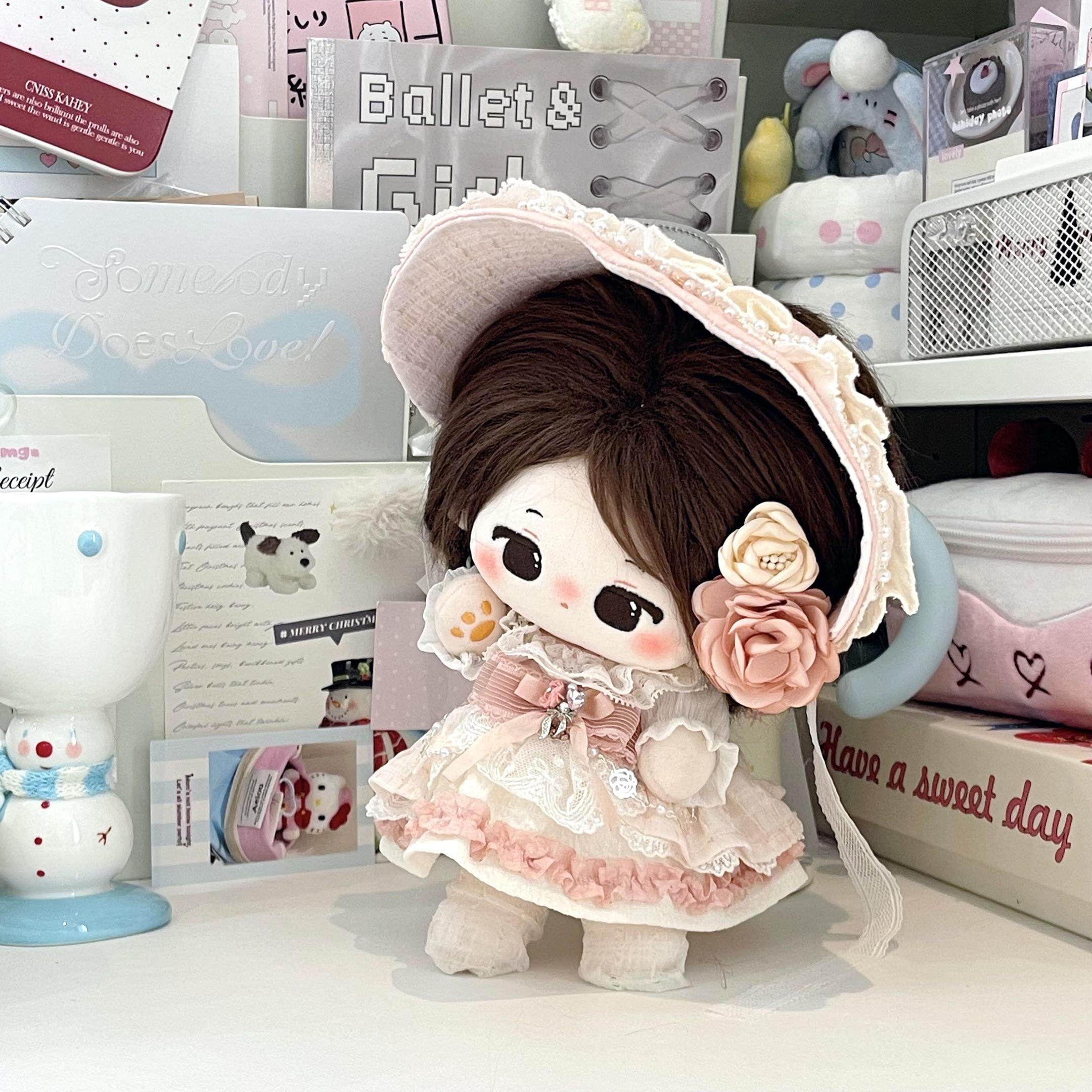 现货园长裤茶茶瑰梦序诗20cm娃衣无属性女娃华丽田园风套装,淘宝优惠券,粉丝福利购,淘宝优惠卷