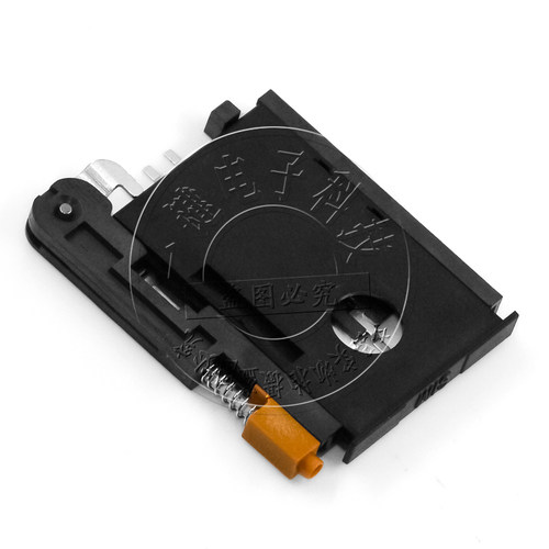 SIM卡座自弹式A卡 SIM900A卡座 KF-016卡槽6+2P抽屉式抽拉IC座GPS - 图3