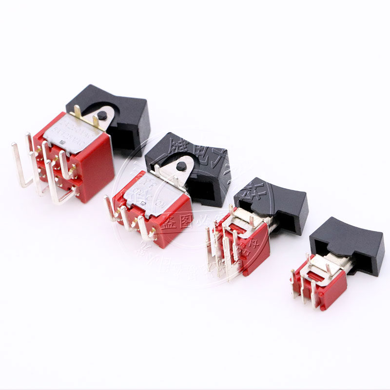 正弯脚卧式钮子开关3/6脚 2档MR-0-102/202-A03-003带帽 摇臂开关,淘宝优惠券,粉丝福利购,淘宝优惠卷