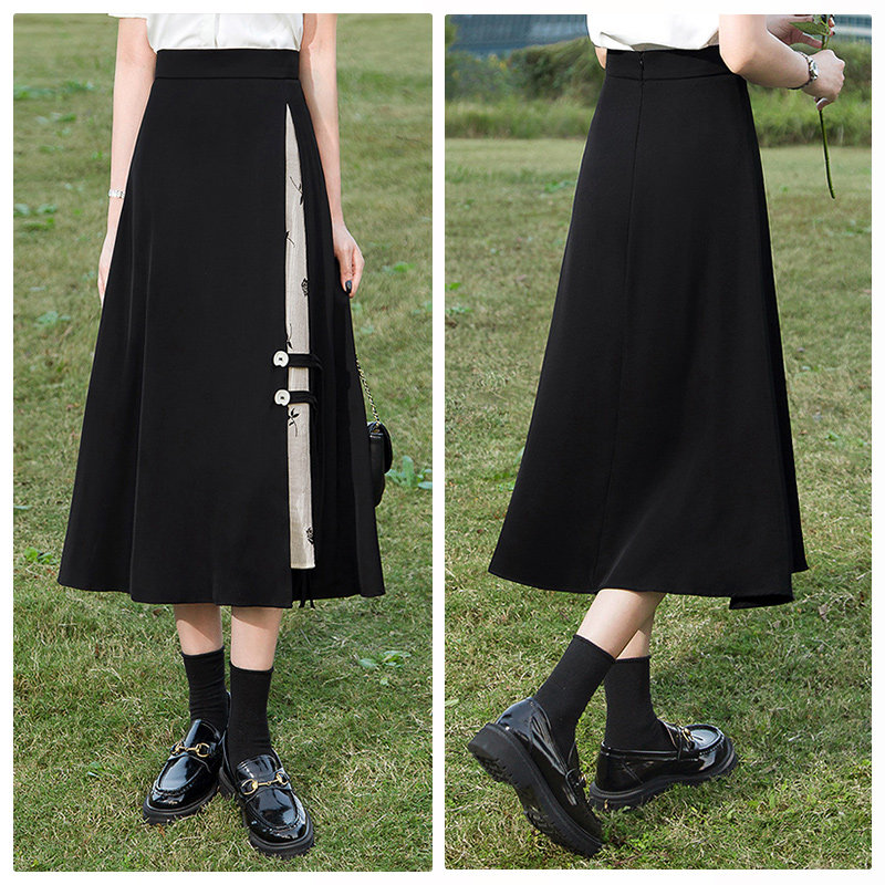 丝柏舍高腰2023春装新款女半身裙 丝柏舍女装半身裙