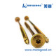 TCF large flat head with knurled fast attack wooden structure screws