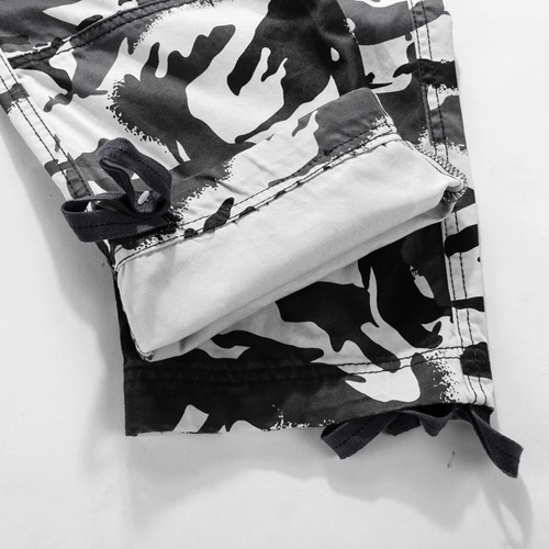 Военно-морские камуфляжные дорожные тактические штаны, черный орел, свободный прямой крой