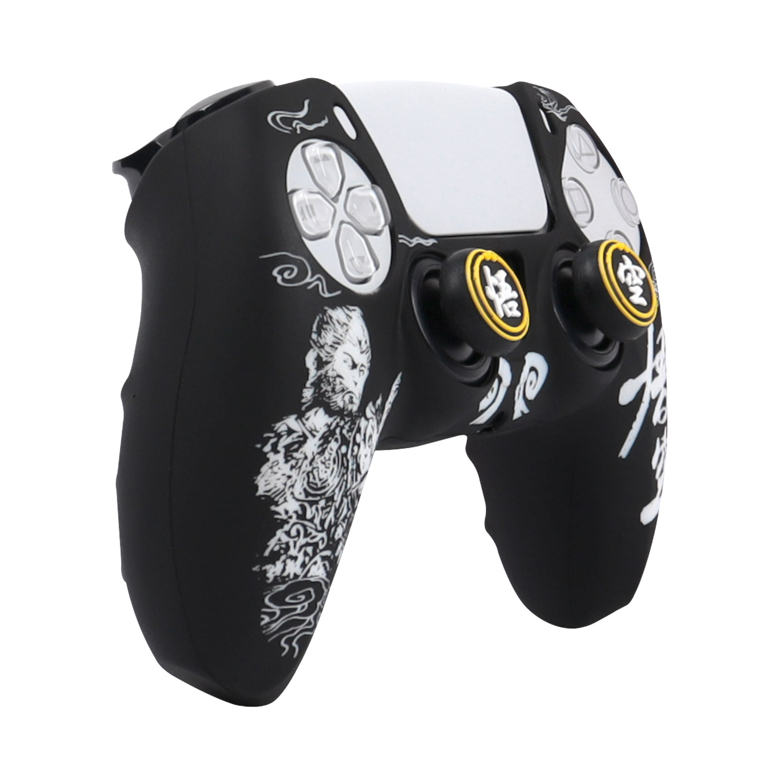 黑神话悟空PS5游戏手柄硅胶套防滑防汗P5手柄保护套摇杆帽配件