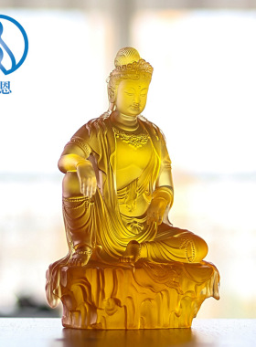 水月观音家居供奉佛像延恩琉璃