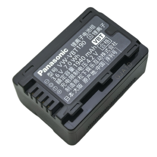 松下VW-VBT190原装电池松下V180/VX980/VX1/WXF1/V720 VBT190电 - 图3