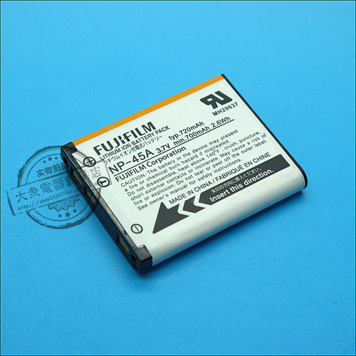 原装Fujifilm富士NP45 NP-45A相机电池JX505 JZ305 JV155 mini90 - 图0