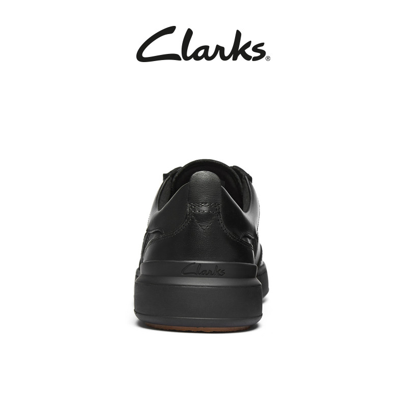 Clarks其乐Courtlite Pure秋冬新品男鞋复古小白鞋运动德训板鞋男,淘宝优惠券,粉丝福利购,淘宝优惠卷