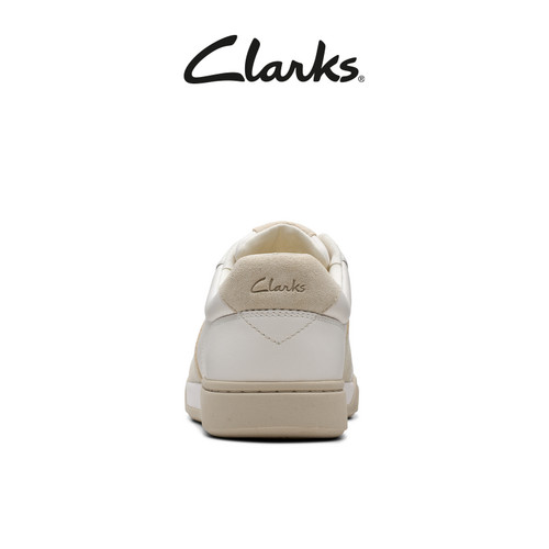 Clarks其乐CraftLoop Ego春季男鞋复古经典德训鞋小白鞋休闲板鞋 - 图2