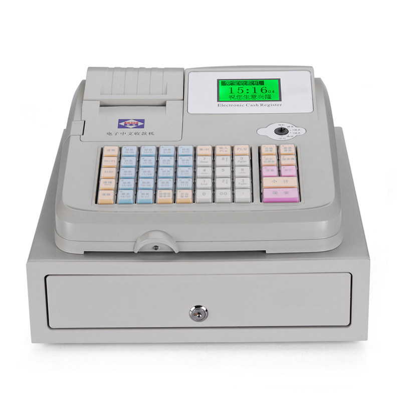 爱宝500收银机一体机点餐机点单机 百岑办公收款机