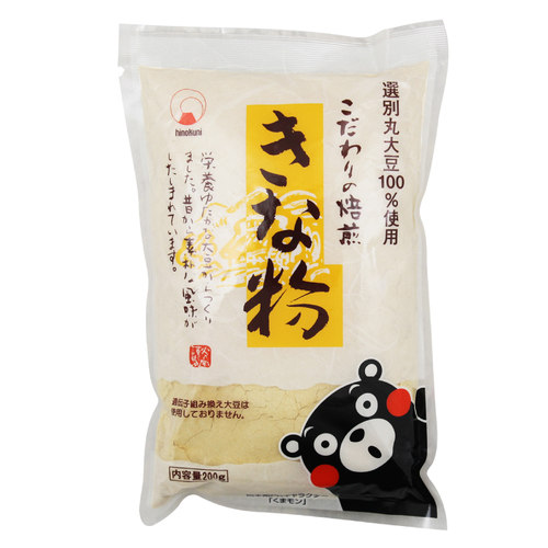日本进口 火乃国黄豆粉 200g黄豆面黄豆面粉烘焙辅料蘸料 2袋包邮 - 图3
