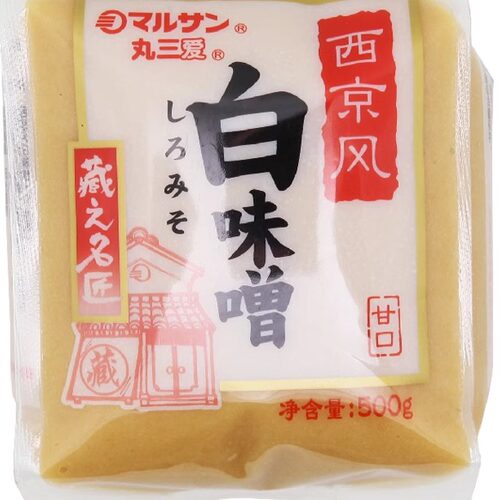 日式味增 丸三爱西京风白味噌鳕鱼裙带菜味噌底料料理黄豆大酱汤 - 图0