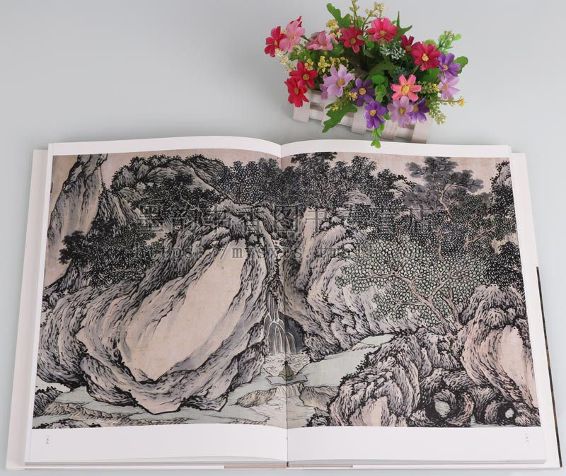 故宫画谱(云水卷)中国历代名画类编系列8开古代名家名作山水画绘画经典代表作品集珍藏洛神赋图沈周溪山晚照图高清原画临摹故宫社_虎窝淘