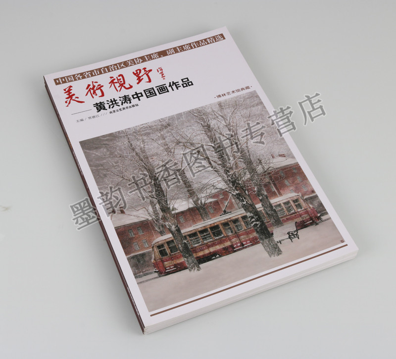 正版美术视野中国画部分中国各省市自治区美协主席副主席作品精选（共四册）陈石中国画作品韦俊平中国画作品等北京工艺美术出版社