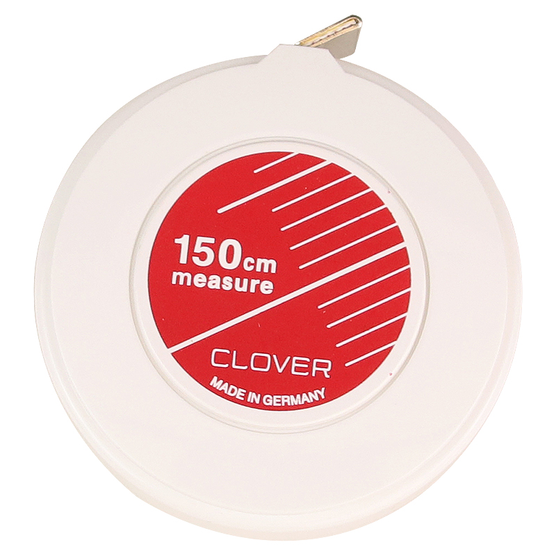 日本进口clover彩色自动卷尺量衣软尺测量三围分色皮卷尺25-316-图3