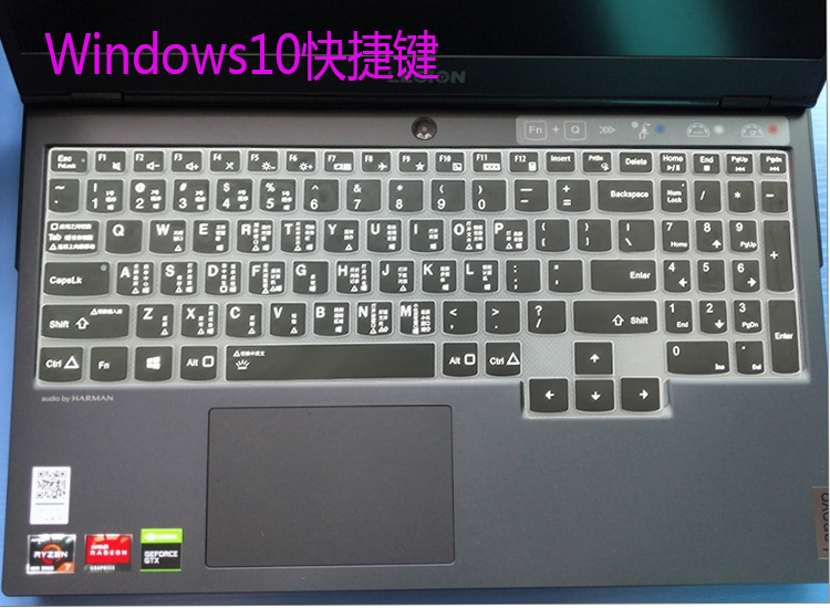 适用联想拯救者PSCAD快捷R7000保护贴笔记本Y7000P键盘膜20至23款-图1