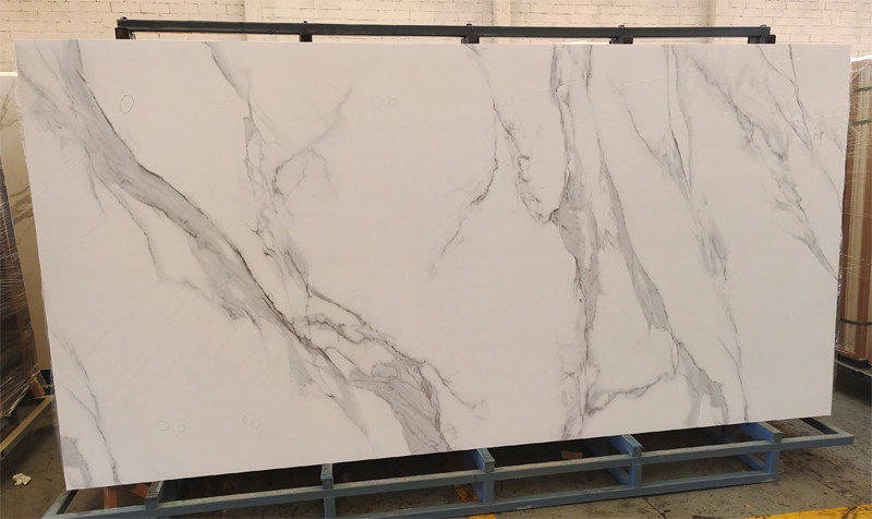 1600*3200*15雅士白柔哑面大板瓷砖岩板 客餐厅厨卫室内地砖墙砖