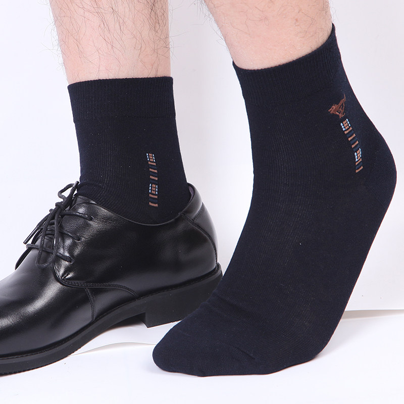 七匹狼男士四季薄款透气基础休闲袜 七匹狼德立德短袜/打底袜/丝袜/美腿袜