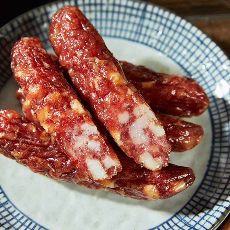 沈大成广式纯肉腊肠香肠腊肉腌腊肉制品上海特产肉食腊味熟食 - 图1