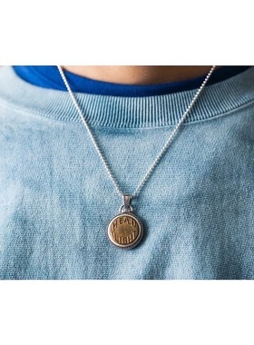 联名限定银质怀表银项链