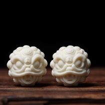 Ivory Fruits Devoured Beast handball Man playing with health ball handlebar piece Fitness ball carry a gift giveaway elders friend