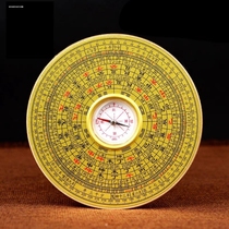 Bronze compass pendulum piece Rovia compass compass rosuometer RMBthree three-fit integrated disc compass