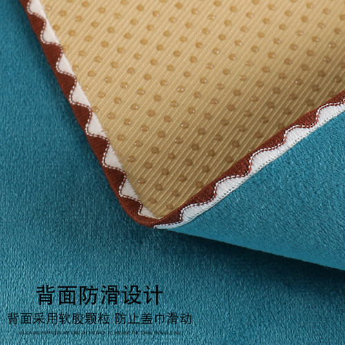 冰箱顶盖布防尘罩家用轻奢单双开门2026新款防滑盖巾防水洗衣机罩 - 图1