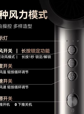 火之凤新款吹风机M3大功率