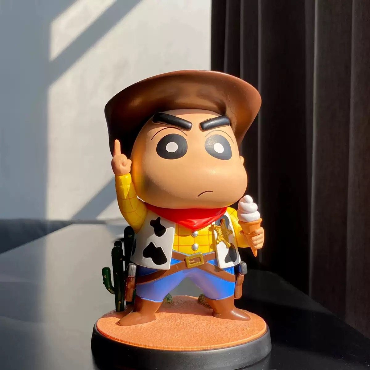 蜡笔小新胡迪巴斯光年牛仔手办模型摆件玩偶礼物公仔GK小新系列,淘宝优惠券,粉丝福利购,淘宝优惠卷