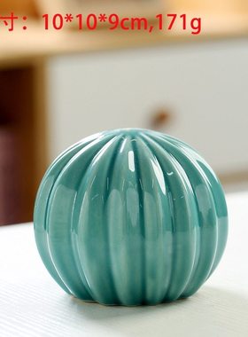 2026年新款摆件轻奢风装饰陶瓷仙人掌家居拍摄道具约小清新样板房