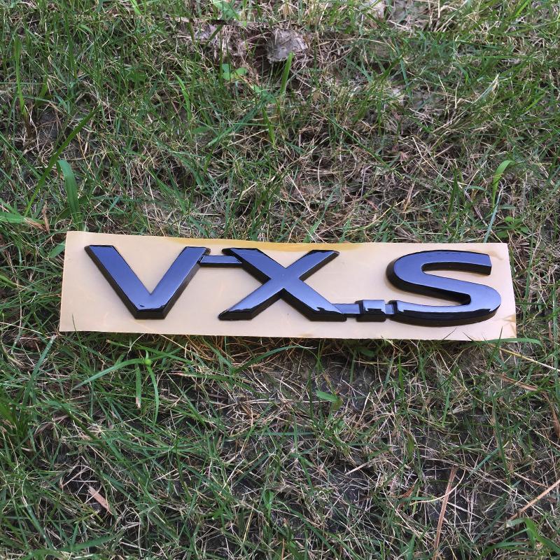 适用丰田兰德酷路泽排量标尾标V/XR V8GXR V/XR霸道/普拉多V6车标 - 图3