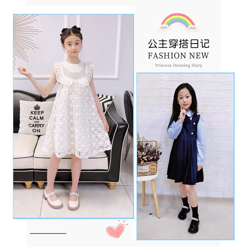 女童小皮鞋2025春秋新款软底公主鞋中大童玛丽珍单鞋黑色演出鞋子 - 图2