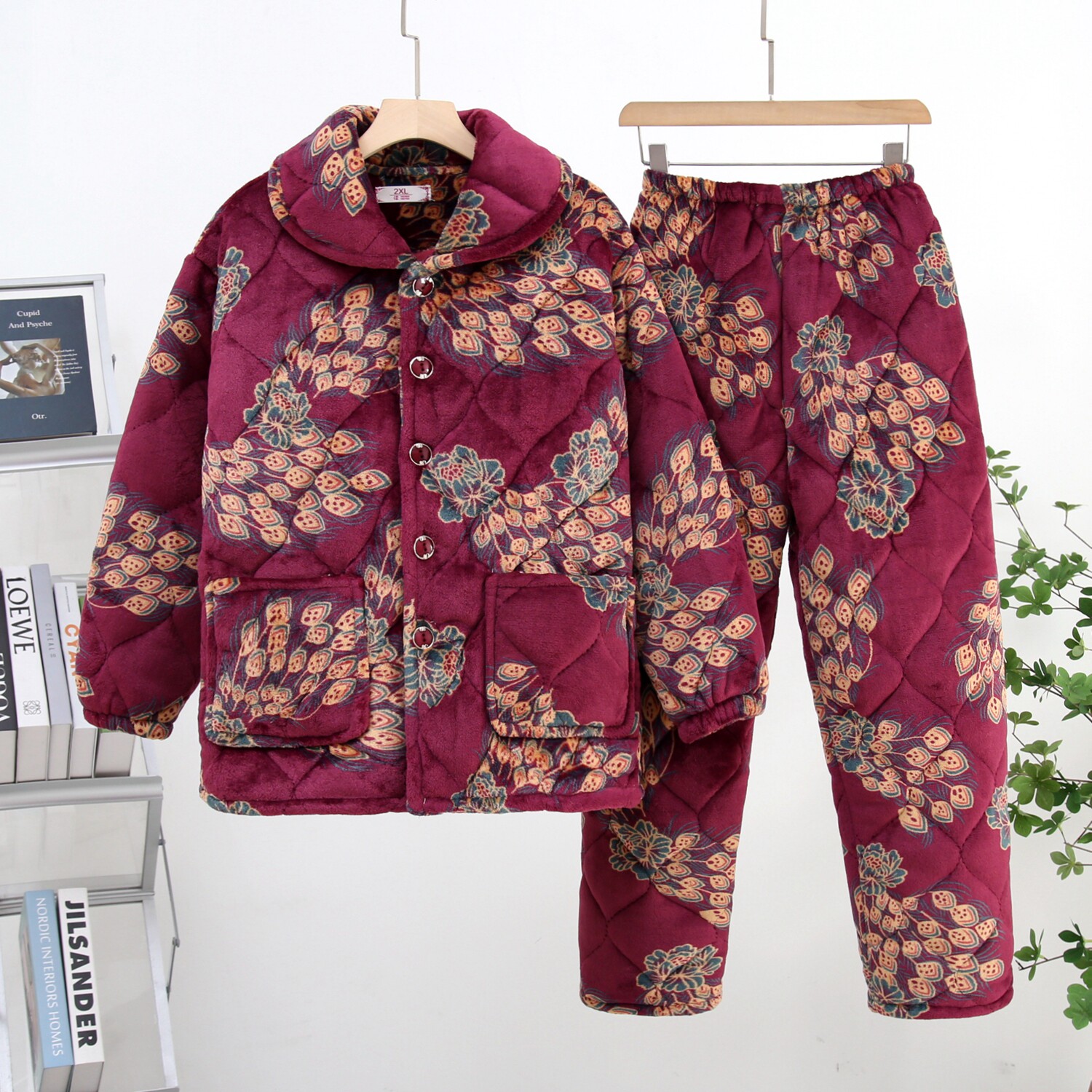  华绒天羽睡衣/家居服套装