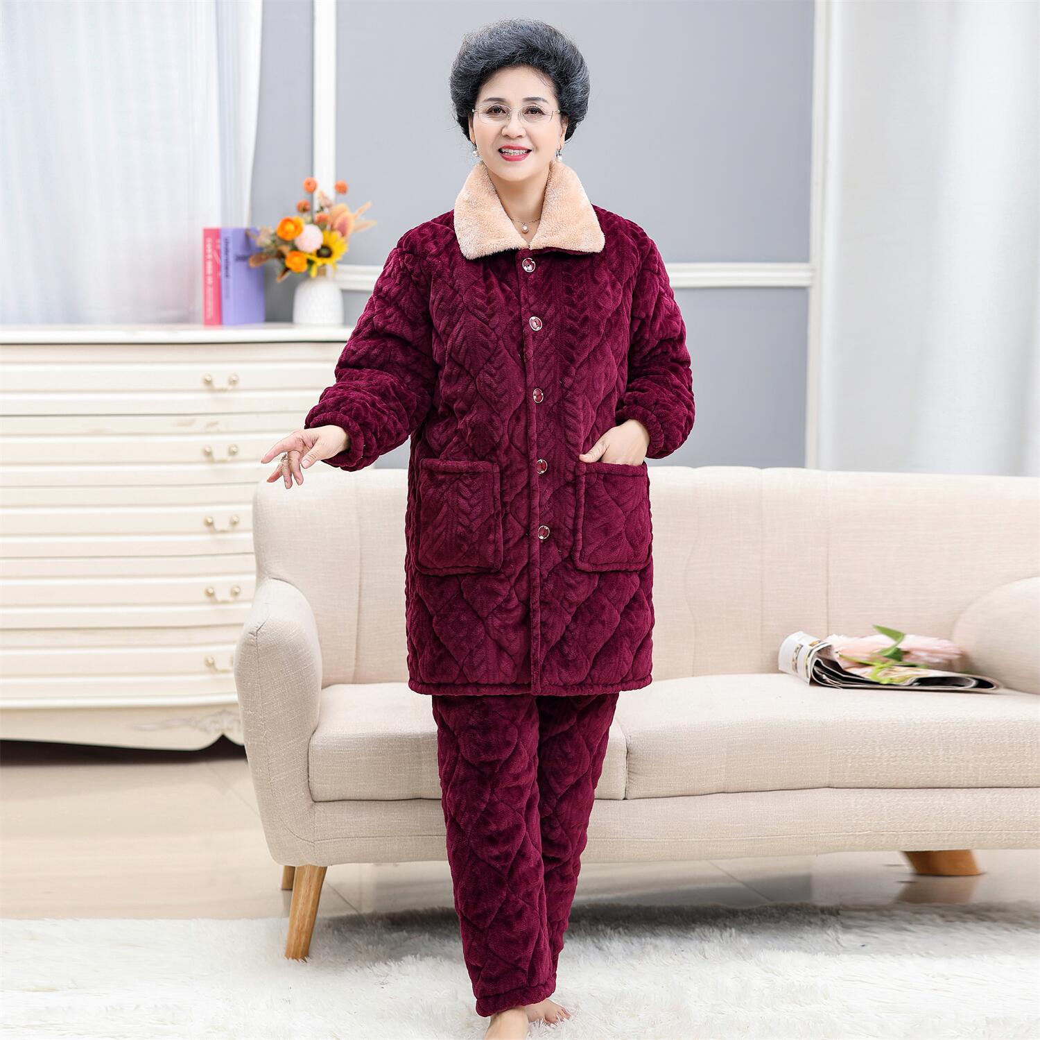  华绒天羽睡衣/家居服套装