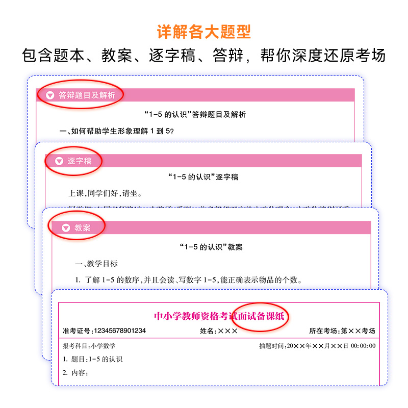 【小学数学教资面试】中公教资面试资料2024小学数学教师资格考试面试教程数学教师资格证用书全国统考结构化面试题库教师资格面试 - 图2