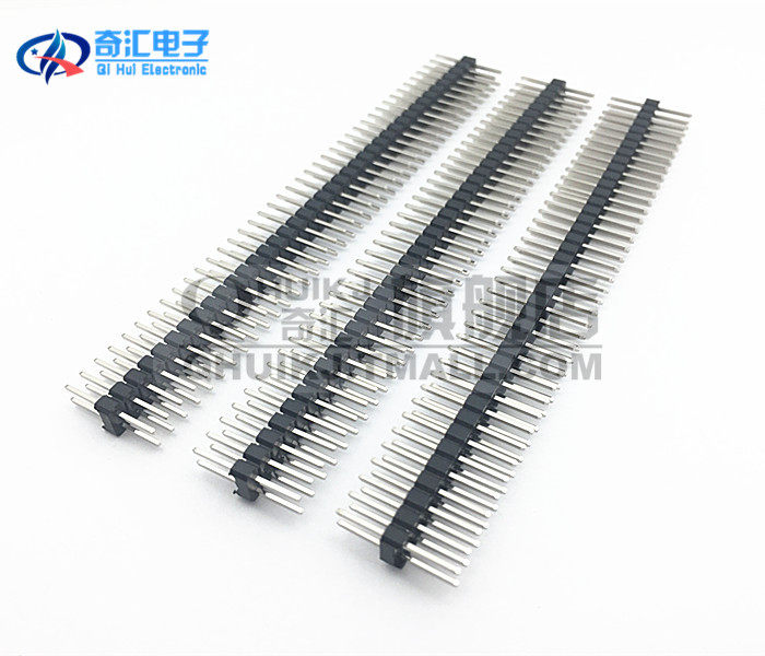 两边一样长 排针 等高排针1*40P 2*40PIN 15MM 17MM 单排针双排针 - 图3