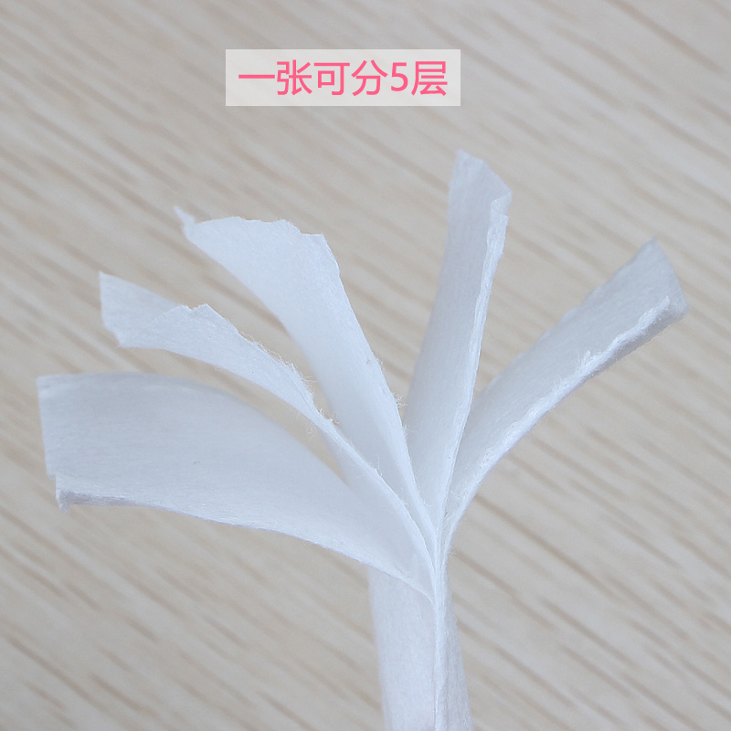 卸妆棉女纯棉厚款复合化妆棉一次性湿敷棉片200片可分1000片盒装 - 图1