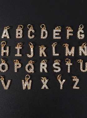 KAKA钛钢锆石珍珠链男女字母