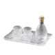 Glass sake utensil wine pot wine cup small wine glass white wine glass